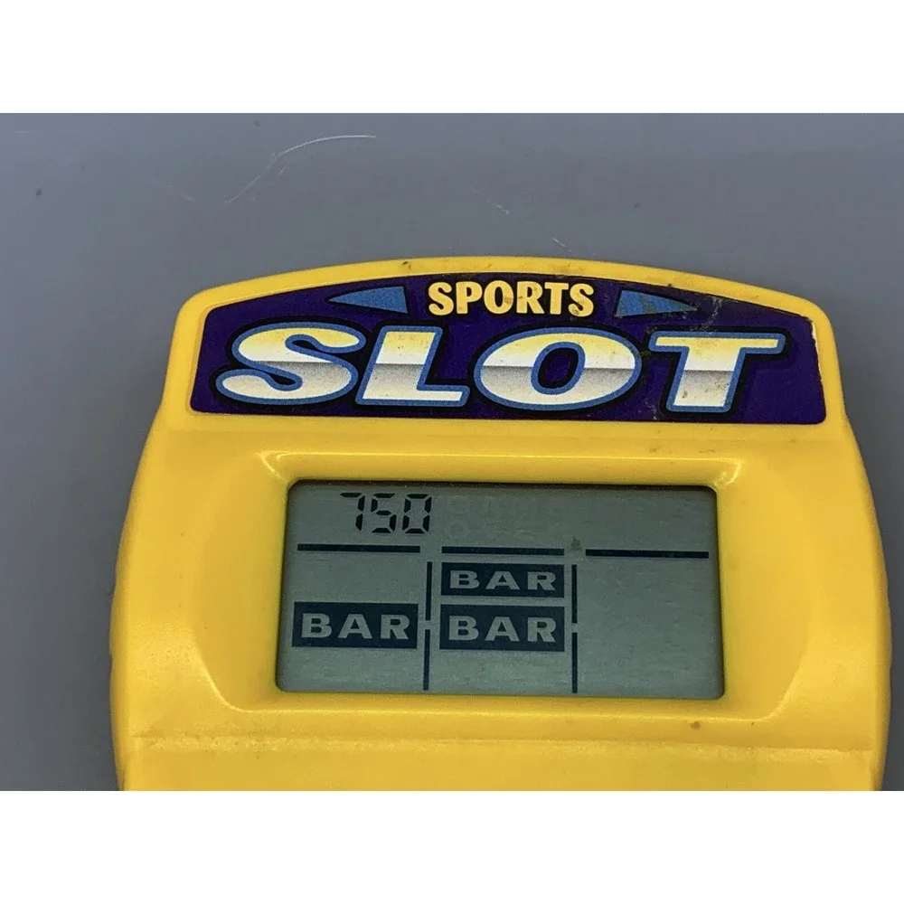 Vintage Radica: Sports Slot Handheld Electronic Game Tested Works Radica 3470